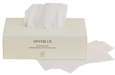 Bleaching-free Biodegradable Cotton Face Towel 60 pcs