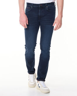 Bleecker slim fit jeans met donkere wassing Indigo - W30/L32