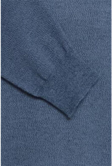 Blend Fijn gebreide trui Blauw - L