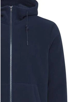 Blend Gevoerde fleecevest Blauw - XXL