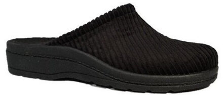 blenzo Pantoffels heren open hiel Zwart - 41