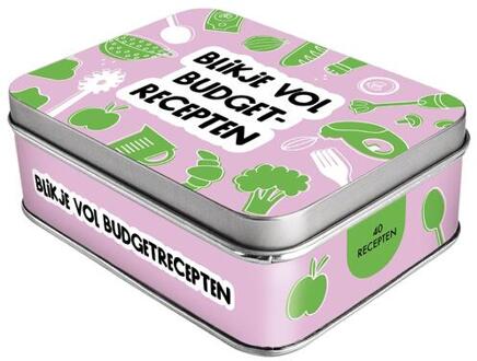 Blikje Vol Budgetrecepten - ImageBooks Factory