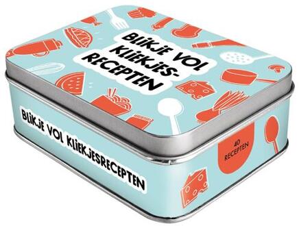 Blikje Vol Kliekjesrecepten - ImageBooks Factory