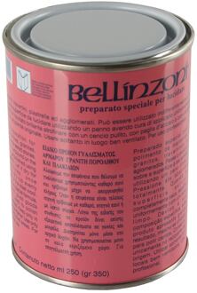 Blikje wax, blank Bellinzoni
