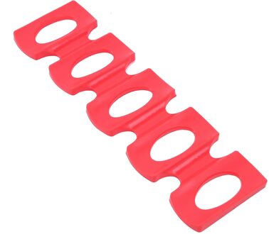 Blikjes Bier Tank Koelkast Siliconen Pads Tegel Kussen Opvouwbare Wijnfles Rode Rack Space Saver Stapelen Tool Keuken Organizer Gereedschap rood