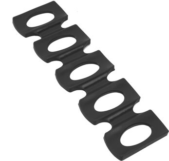 Blikjes Bier Tank Koelkast Siliconen Pads Tegel Kussen Opvouwbare Wijnfles Rode Rack Space Saver Stapelen Tool Keuken Organizer Gereedschap zwart