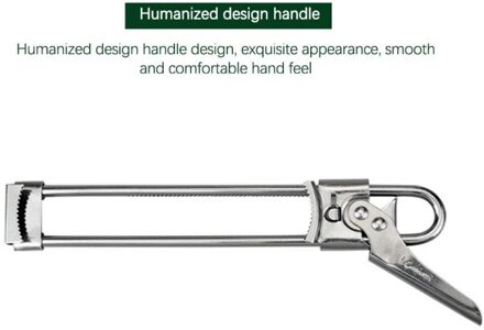 Blikopener Multifunctionele Rvs Flessen Open Gereedschap Verstelbare Staal Handmatige Jar Master Opener Grijper Keuken Benodigdheden
