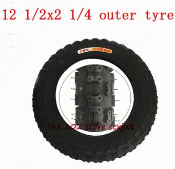 Bliksem Levering 12 1/2x2 1/4 (57-203) fiets Outer Band Binnenband 12 Inch Vouwen Auto Volwassen Buggy Tire outer tyre