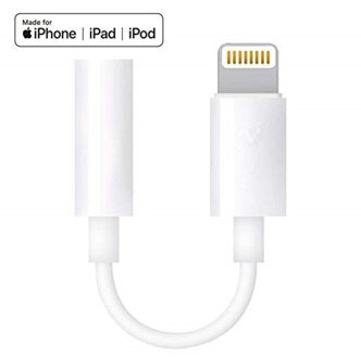 Bliksem Naar 3.5Mm Headphone Jack Audio Kabel Adapter Voor Iphone 11 12 Pro Max Xs Xr X 12 Mini aux Splitter Oortelefoon Converter