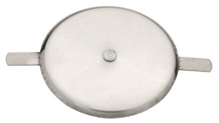 Blinde afdekplaat, chroom, 60 mm - 988234113