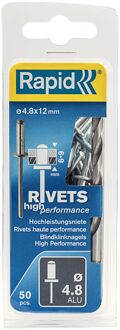 blindklinknagel 4,8 x 12 mm 50 stuks
