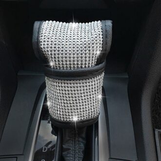 Bling Bling Diamond Rhinestones Crystal Auto Stuurhoes Pu Lederen Auto Accessoires Case Auto Styling
