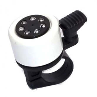 Bling Bling Fietsbel - Zwart / Wit