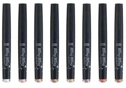 Bling Bling oogstick 1 stuk - 12 kleuren