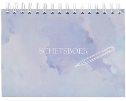 Blisz schetsboek a5 spiraal, assorti