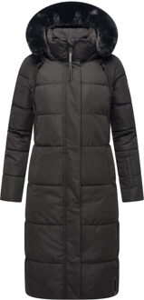 Blitzliebe gewatteerde winterjas voor dames - warm en elegant Zwart