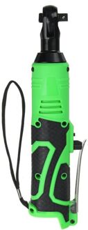 Blmiatko 28V Elektrische Sleutel 90N. M 3/8 "Cordless Ratchet Voor Makita Batterij Oplaadbare Steigers Haakse Moersleutel Gereedschap fluorescerende groen