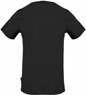 Block Brand Logo Black T-Shirt Zwart - M