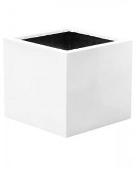 Block XL Bloempot 60 x 60 x 60 cm Wit