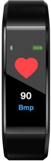 bloeddrukmeter Band Waterdichte Sport Stappenteller Hartslagmeter Bluetooth Monitor Armband Voor Android iOS 3