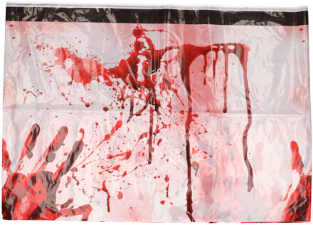 Bloederig horror tafelkleed decoratie 270 x 136 cm