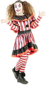 Bloederige Clown Jurk Kind Multikleur - Print