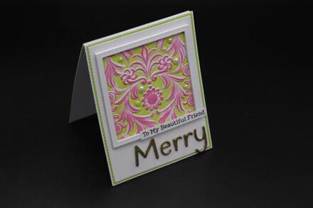 BLOEM 3D Embossing leaft mappen scrapbooking voor albulm foto decoratieve voor card making supplies craft embossing map