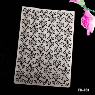 Bloem Achtergrond Plastic Embossing Map Card Making Scrapbooking Papier Diy Craft Decoratie Benodigdheden