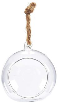 Bloem Opknoping Vaas Glas Planter Plant Terrarium Container Thuis Bruiloft Decor Bal Vormige Vaas