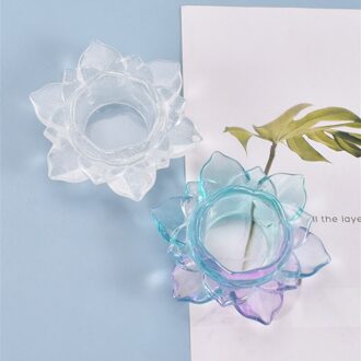 Bloem Shaped Silicone Mold Kristal Hars Epoxy Casting Mould Thuis Diy Sieraden Opbergdoos Craft Ornamenten Maken Mallen