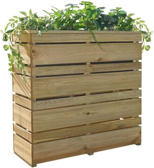 Bloembak Torino - Geïmpregneerd Hout - 100x30x90cm