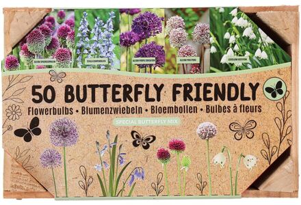 Bloembollen mix - in Kistje - Multi - 50 stuks