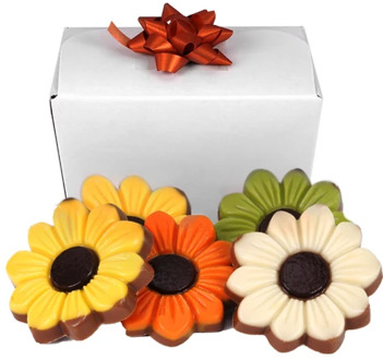 Bloemen chocolade 140 gram