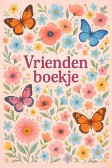 Bloemen en Vlinders Vriendenboekje -  Andries B.V. (ISBN: 9789465190686)
