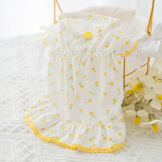 Bloemen Huisdier Kleding En Najaar Dunne Teddybeer Zomer Kleine Puppy Hond Kat Lente Rok Cat Princess Kleding Xxl