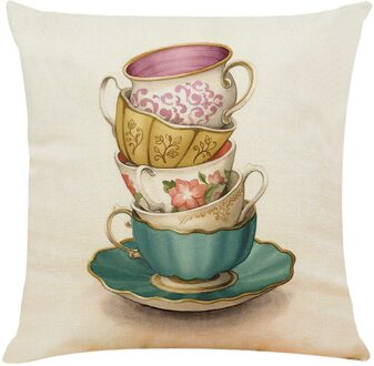 Bloemen Life Tree Katoen Linnen Sofa Taille Kussenhoes Kussensloop Home Decor Goedkoper Kussensloop Rome Decor