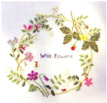 Bloemen patronen draad floss Geteld Kruissteek 14CT DMC Kruissteek Set DIY kruissteek Kits Borduren Handwerken foto