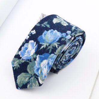 Bloemen Stropdassen Voor Mannen Vrouwen 6.5Cm Casual Katoenen Slim Tie Handgemaakte Kleurrijke Bloem Wedding Party Gravata Pak Kraag Floral 7