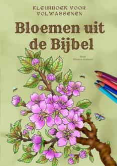 Bloemen uit de Bijbel informatief kleurboek voor volwassenen -  Alberte Jonkers (ISBN: 9789465204710)
