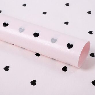 Bloemen Verpakking Materiaal Handgemaakte Cadeaupapier Dot Ster Patroon Liefde Diy Craft 06