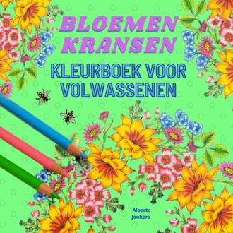 Bloemenkransen Kleurboek Voor Volwassenen - Alberte Jonkers
