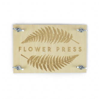 bloemenpers - d.i.y kit flower press