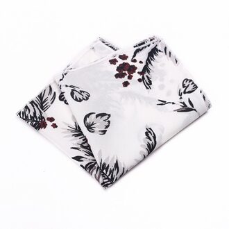 Bloemenprint Pocket Plein Voor Mannen Borst Handdoek Heren Zakdoeken Suits Zakdoek Vrouwen Pocket Handdoek 640