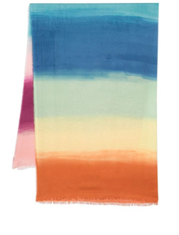 Bloemenprint Sjaal MultiKleur Twinset , Multicolor , Dames - ONE Size