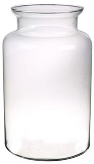 Bloemenvaas Cartagena - helder transparant glas - D19 x H30 cm