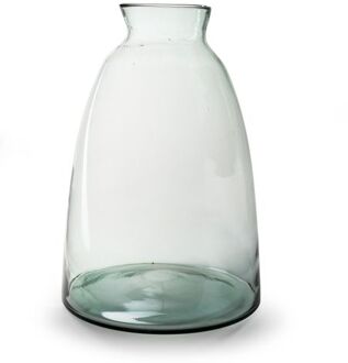 Bloemenvaas - Eco glas transparant - H55 x D38 cm - Vazen