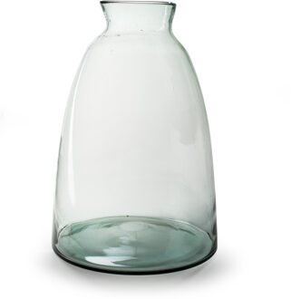 Bloemenvaas - Eco glas transparant - H55 x D38 cm