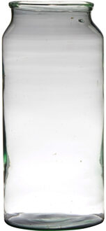 Bloemenvaas van gerecycled glas 39 x 19 cm