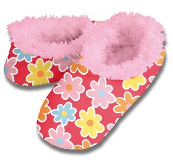 Bloemetjes print sloffen 38-39