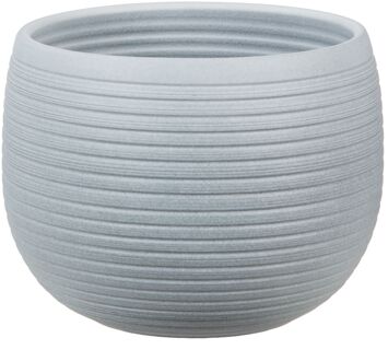 Bloempot 744 - Keramiek - Grey Stone - Diam.16xh12,4cm